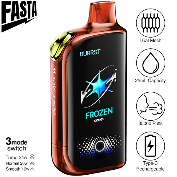 Fasta Burrst 35,000 Puffs Disposable Vape 25mL