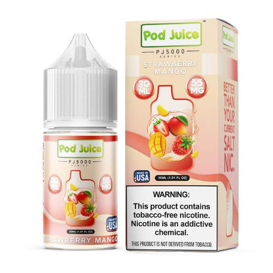 Pod Juice TFN PJ5000 Salt Vape E-Liquid 30mL (Salt Nic)