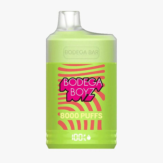 Best Deal Bodega Boyz Bar 8000 Puffs Disposable Vape 17mL - Strawberry Kiwi Zushie