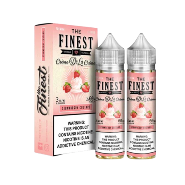 Best Flavor The Finest Creme Edition 120ML - Strawberry Custard