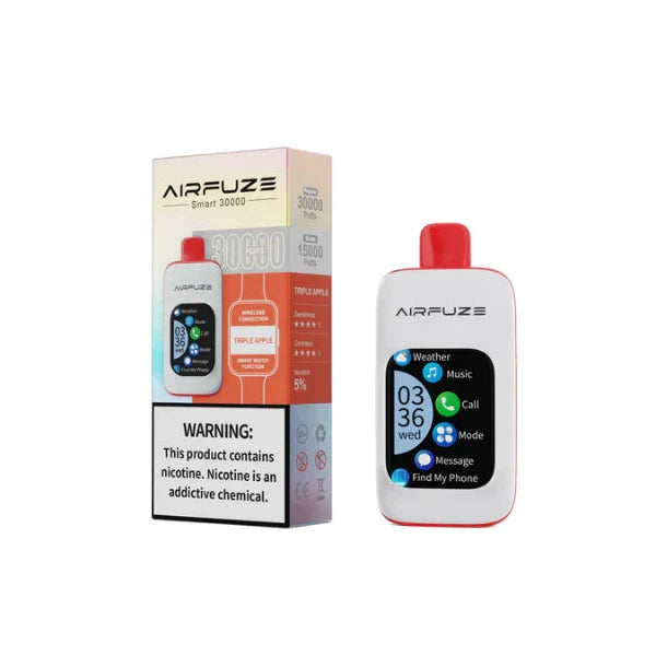AIRFUZE Smart 30000 Puff Disposable Bluetooth Disposable Phone Vape