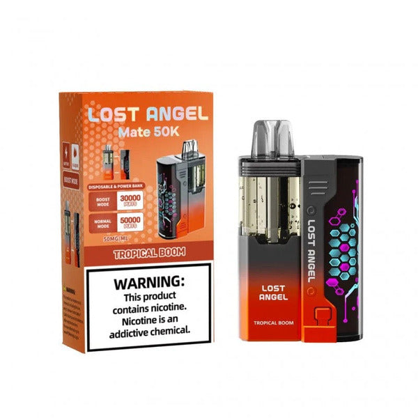 Best Deal Lost Angel Mate 50,000 Puffs Disposable Kit 5-Pack - Tropical Boom