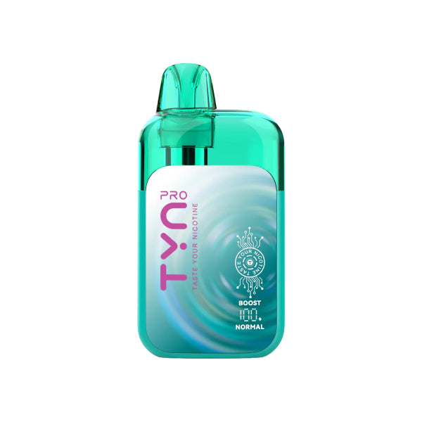 Tyn Pro 50,000 Puffs Disposable Clear Blue