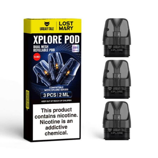 Urban Tale Xplore 2mL Replacement Pod 3-Pack