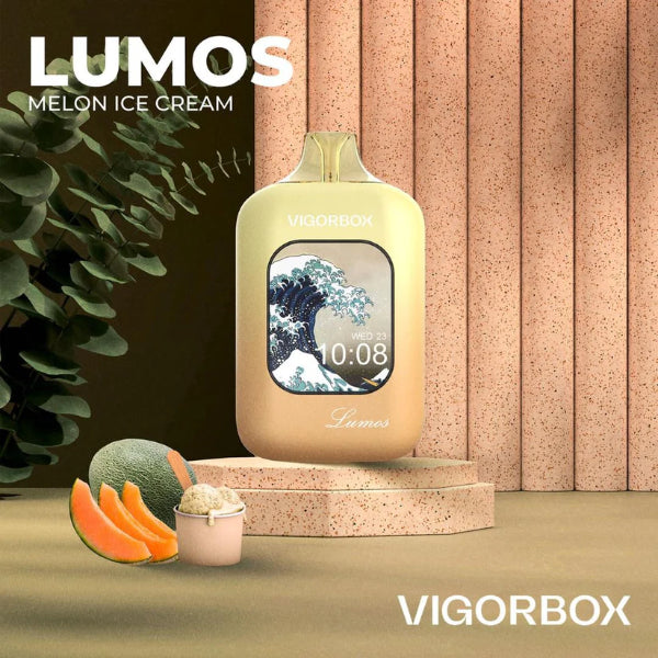 Vigorbox Lumos 25,000 Disposable Vape Melon Ice Cream