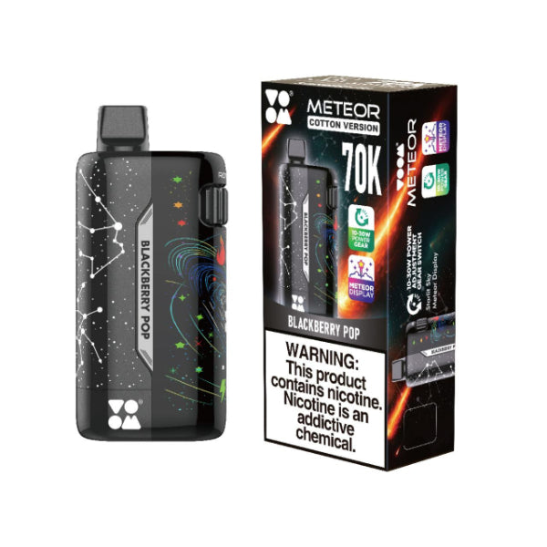 Voom Meteor 70K Puff Disposable Blackberry Pop