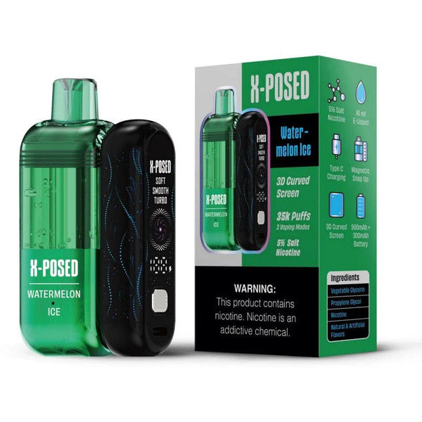 Best Deal X-Posed 35,000 Puffs Disposable Vape Kit - Watermelon Ice