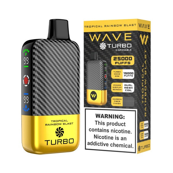 Best Deal Wave Turbo 25,000 Puffs Disposable Vape 30ml