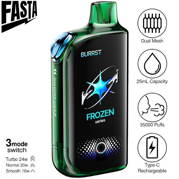Fasta Burrst 35,000 Puffs Disposable Vape 25mL