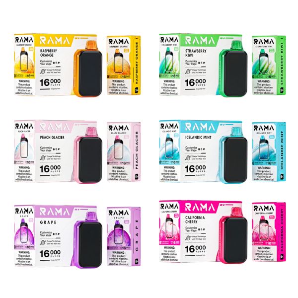 Yovo Rama 16000 Puffs Disposable Vape 5 Pack - $49.50 eJuices.co Yovo Rama 16000 Puffs Disposable Vape 5 Pack - $49.50 eJuices.co