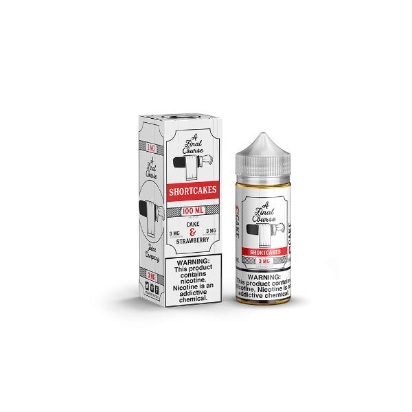 A Final Course E-Liquid 100mL Freebase-3mg-Shortcakes