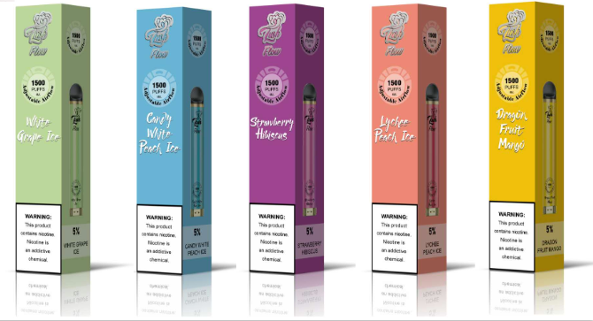 Lush Flow 1500 Puffs Disposable Vape 6mL 10 Pack Best Flavors