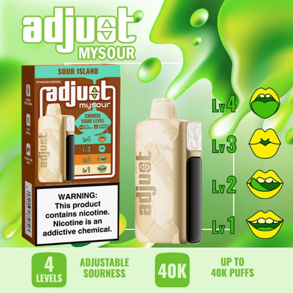Adjust MySour 40,000 Puffs Disposable