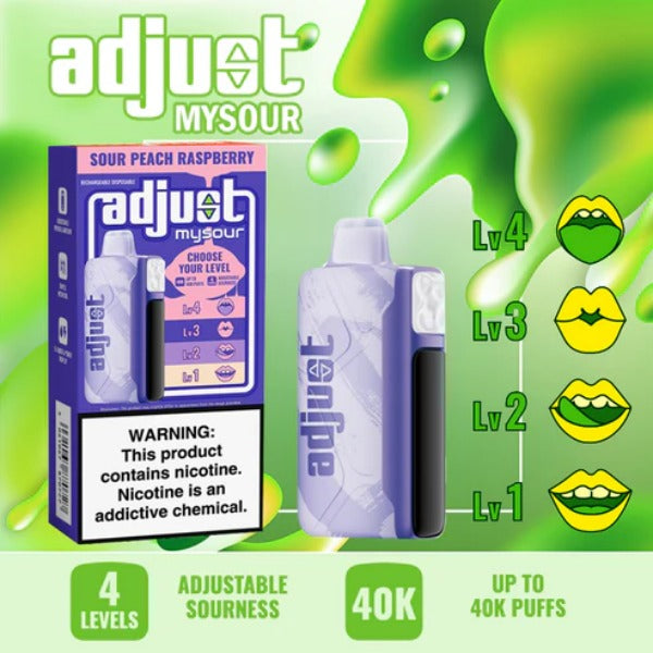 Adjust MySour 40,000 Puffs Disposable
