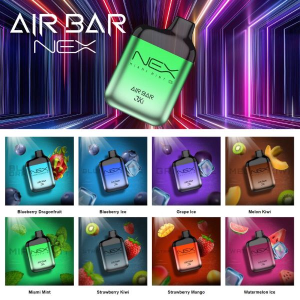 Air Bar NEX 6500 Puffs Disposable Vape 15mL - $8.99 eJuices.co Air Bar NEX 6500 Puffs Disposable Vape 15mL - $8.99 eJuices.co