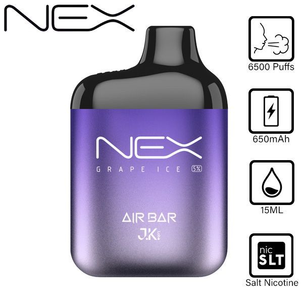 Air Bar NEX 6500 Puffs Disposable Vape 15mL - $7.25 eJuices.co Air Bar NEX 6500 Puffs Disposable Vape 15mL - $7.25 eJuices.co