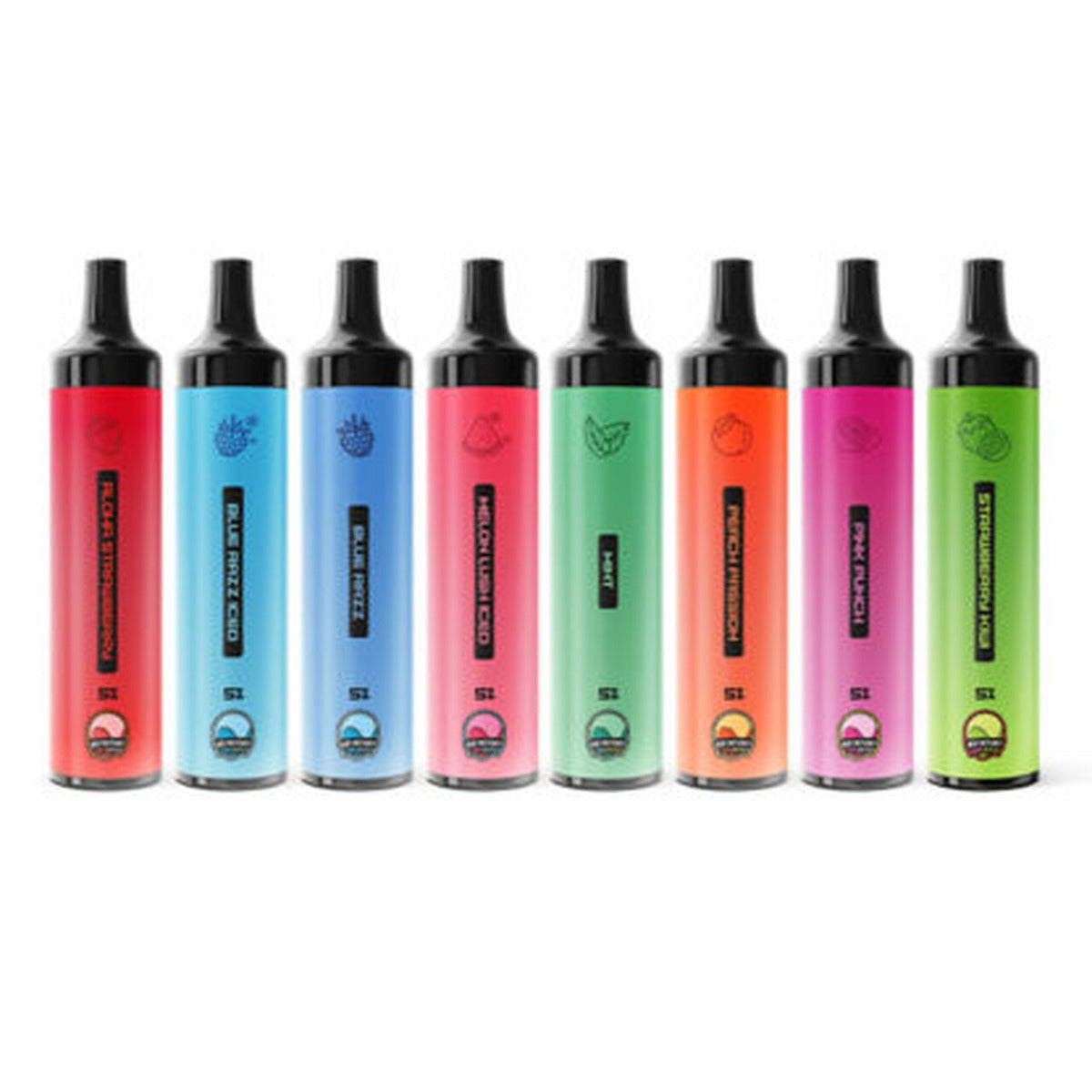 Air Factory Air Stix Rechargeable Disposable Vape 10-Pack Best Flavors Aloha Strawberry Blue Razz Iced Blue Razz Melon Lush Iced Mint Peach Passion Pink Punch Strawberry Kiwi
