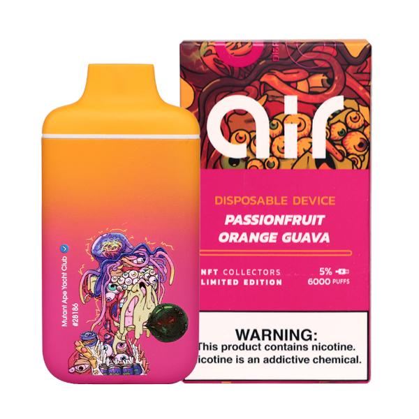 Air NFT Edition 6000 Puffs Disposable Vape 10 Pack 11mL - $102.06 eJuices.co Air NFT Edition 6000 Puffs Disposable Vape 10 Pack 11mL - $102.06 eJuices.co
