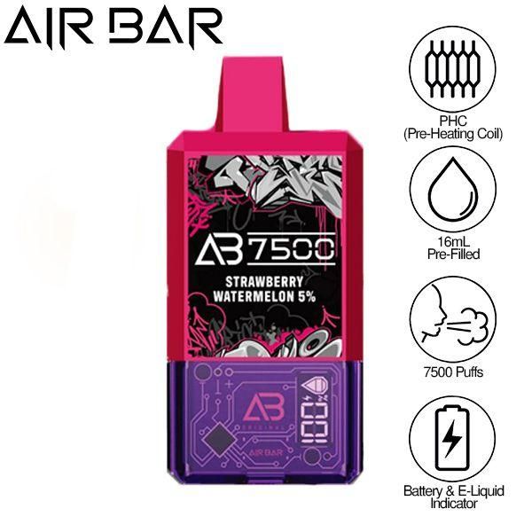 Air Bar AB7500 Puffs Disposable Vape 10 Pack 16mL - $80.96 eJuices.co Air Bar AB7500 Puffs Disposable Vape 10 Pack 16mL - $80.96 eJuices.co