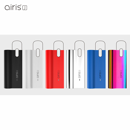 Airistech Airis J Vaporizer Mod 420mAh Best Colors Black White Red Silver Blue Rainbow