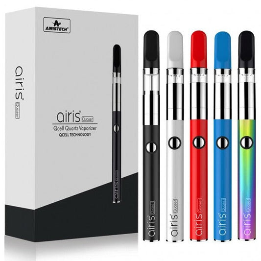 Airis Quaser VV Wax Vape Pen Kit 420mAh Best Colors Black White Red Blue Rainbow
