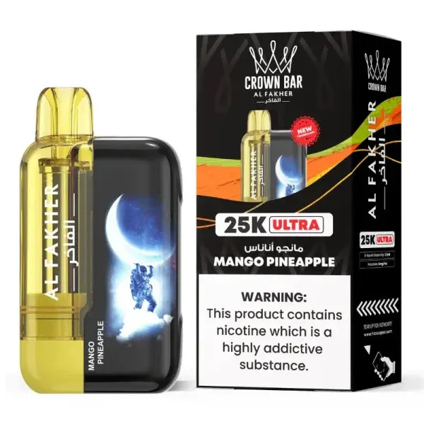 Al Fakher Crown Bar Ultra 25K Puffs Disposable