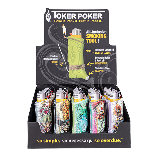 Toker Poker 25 count display Alice In Wonderland edition bulk pricing!