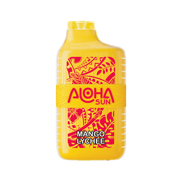Best Deals Aloha Sun 7000 Puffs Vape Disposable 15mL Best Flavor Mango Lychee