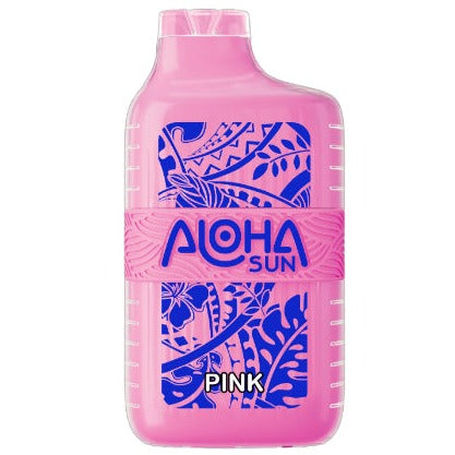 Aloha Sun 7000 Puffs Vape 10 Pack 15mL Best Flavor Pink