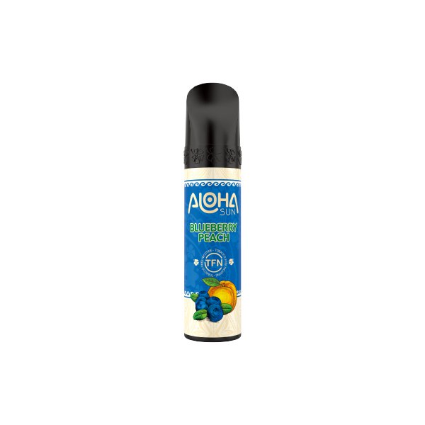 Blueberry Peach Aloha Sun TFN Single Disposable Bulk Price!