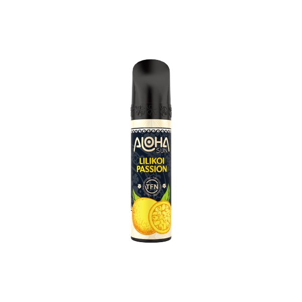 Aloha Sun TFN Disposable Vape 10 Pack 8mL Best Flavor Lilikoi Passion