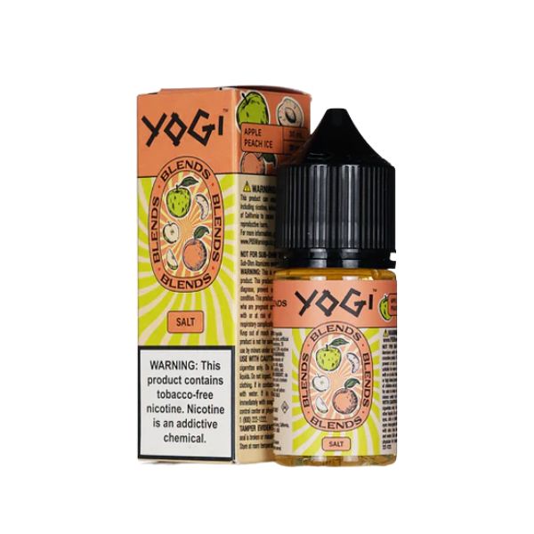 Yogi Blends Salt E-Liquid 30mL - Apple Peach Ice