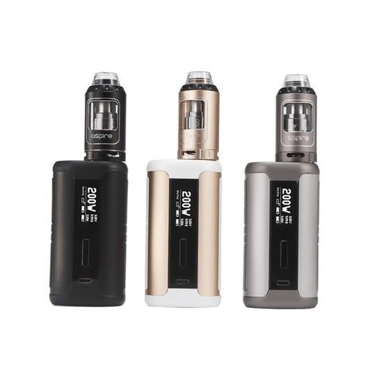 Aspire Speeder Kit Best Colors Black Grey