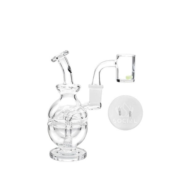 Best Deal  Social Glass ATLAS Fab Egg Mini Rig Kit