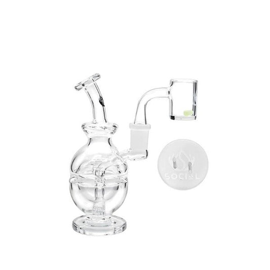 Best Deal  Social Glass ATLAS Fab Egg Mini Rig Kit