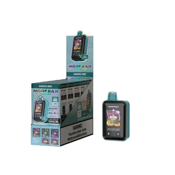 Morfbar Touch 20000 Puffs-Single Disposable-Aurora Mint-50mg