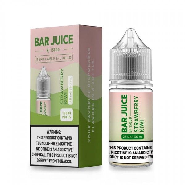 Bar Juice BJ15000 Salt 30mL Vape Juice Best Flavor Strawberry Kiwi