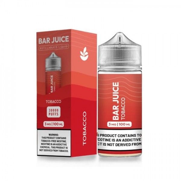 Bar Juice BJ30000 100mL Vape Juice Best Flavor Tobacco