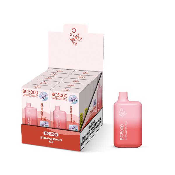 Best Deal ELF BC5000 Disposable Vape 9.5mL Strawmelon Ice