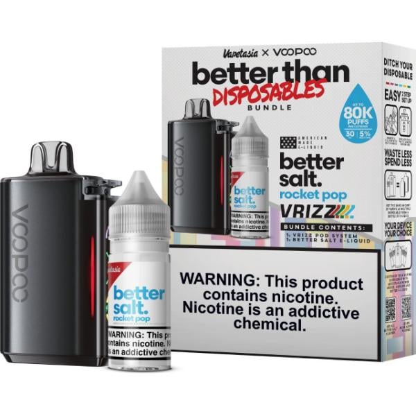Vapetasia x VooPoo Better than Disposable Bundle-Rocket Pop-Multipack-25mg-30mL