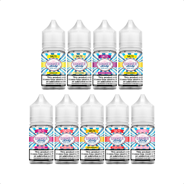 Dinner Lady TFN Salt Series 30mL Best Flavors