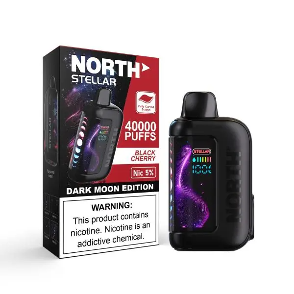 Best Deal North Stellar 40k Puffs Disposable Vape - Black Cherry