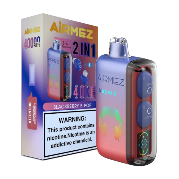 AirMez X-Beats 40,000 Puffs Disposable Vape 20mL 5 Pack - $68.00 eJuices.co AirMez X-Beats 40,000 Puffs Disposable Vape 20mL 5 Pack - $68.00 eJuices.co