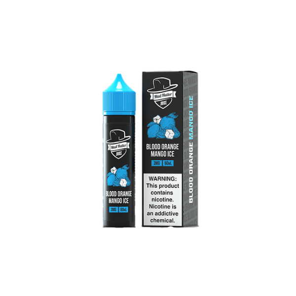 Mad Hatter Series E-Liquid 60mL - Blood Orange Mango Ice