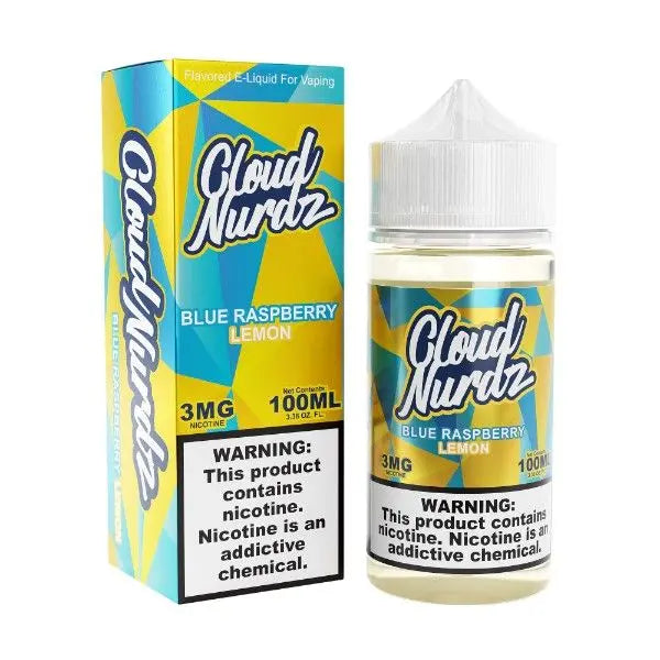 Best Deal Cloud Nurdz 100mL Vape Juice - Blue Raspberry Lemon