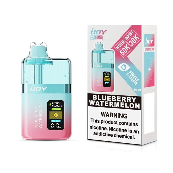 Best Deal iJoy XP50,000 Puffs Disposable - Blueberry Watermelon