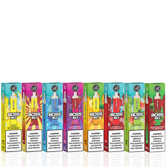 Puff Labs Boss Max Recharge Single TFN Disposable Vape 8mL Best Flavors