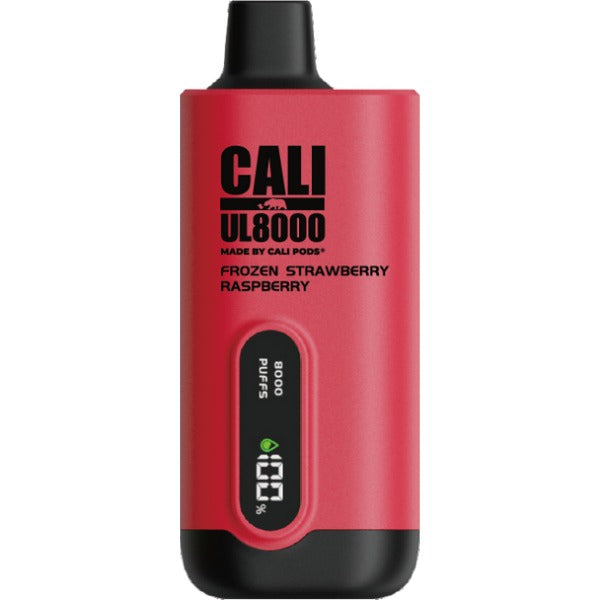 Cali Pods UL8000 Disposable - Strawberry Raspberry