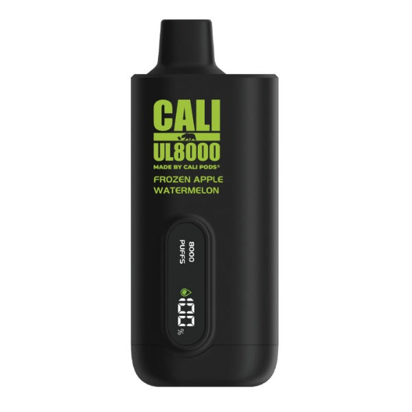 Cali Pods UL8000 Zero Nicotine Rechargeable Disposable - Frozen Apple Watermelon