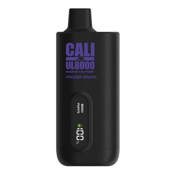Cali Pods UL8000 Zero Nicotine Rechargeable Disposable - Frozen Grape